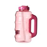 Botilito-Plastico-de-Agua-Fria-de-Gran-Capacidad-con-Popote-y-Asa-Rojo-Rosa-1850-Ml-2-14617