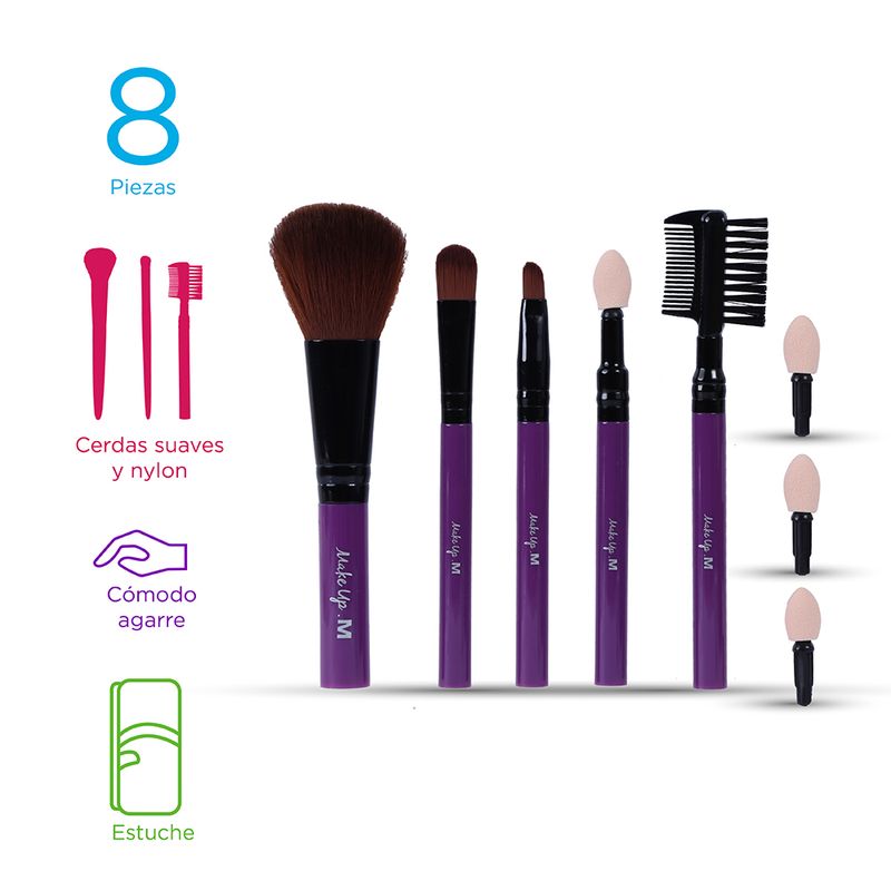 Set-de-Brochas-de-Maquillaje-con-Puntas-Aplicadoras-de-Sombras-de-Ojo-Morado-5-Pzas-3-14747