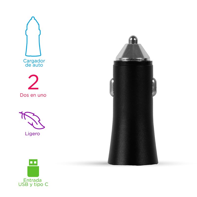 Cargador-Negro-6-5-Cm-20-W-20W-Puerto-Dual-Cargador-de-Automovil-Rapido-Modelo-Usb-y-Tipo-C-Sc310-Color-Negro-3-14814