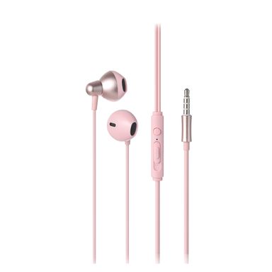 Audifono Jack Auriculares Color  Rosa