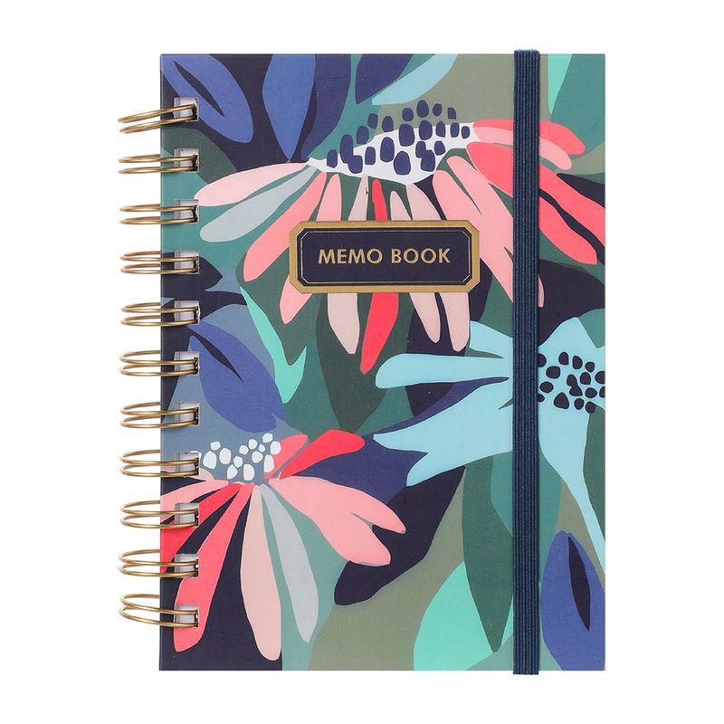 Libreta-con-Espiral-A5-Dazzling-World-Banda-Azul-Obscuro-100-Hojas-1-14729