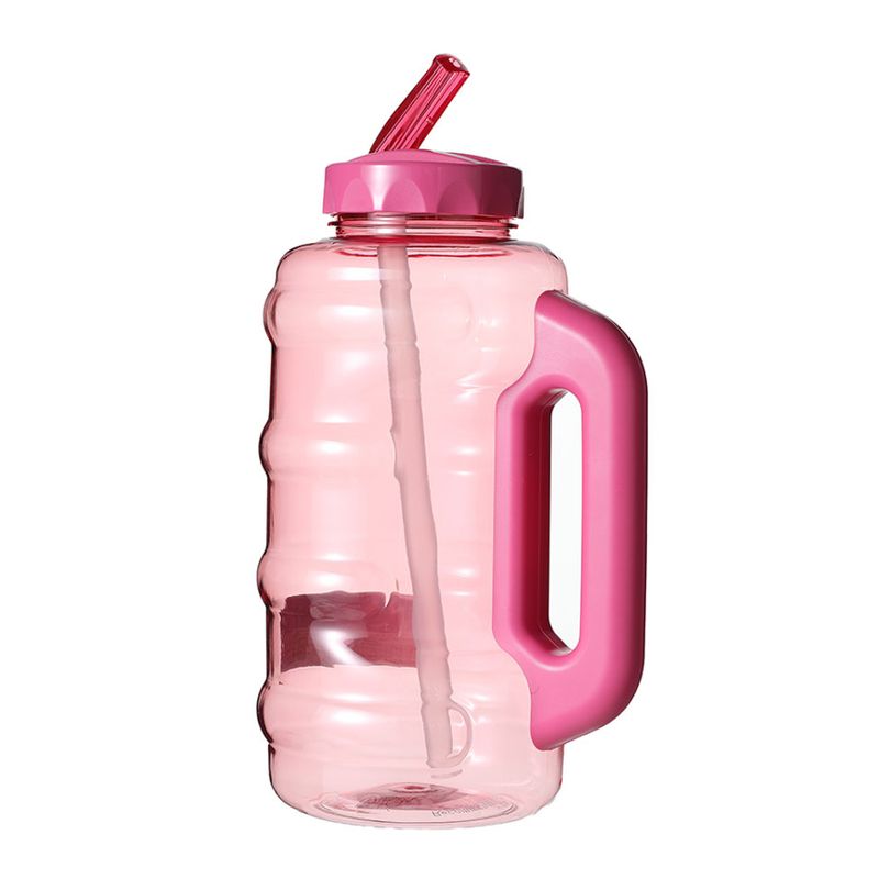 Botilito-Plastico-de-Agua-Fria-de-Gran-Capacidad-con-Popote-y-Asa-Rojo-Rosa-1850-Ml-1-14617