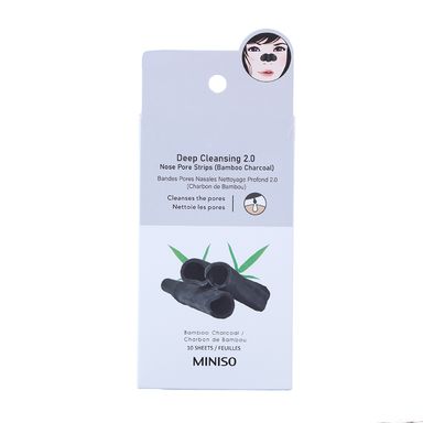 Tiras Nasales para Limpieza de Poros Profunda 2.0 de Carbon de Bambu