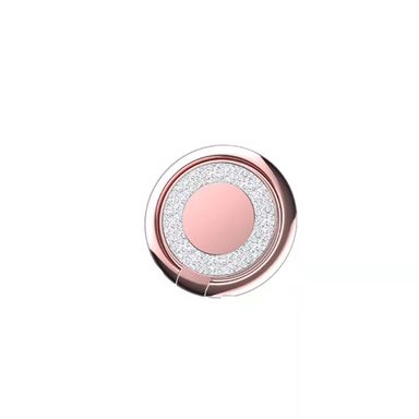 Soporte para Celular Rosa Dorado 3 Cm  Soporte de Anillo Del Telefono con Brillo Oro Rosa