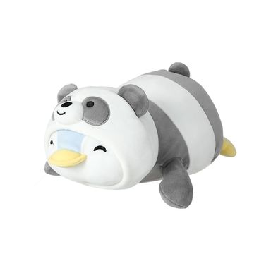 Peluche Mini Pen Series  Pingüino con Disfrazas de Panda