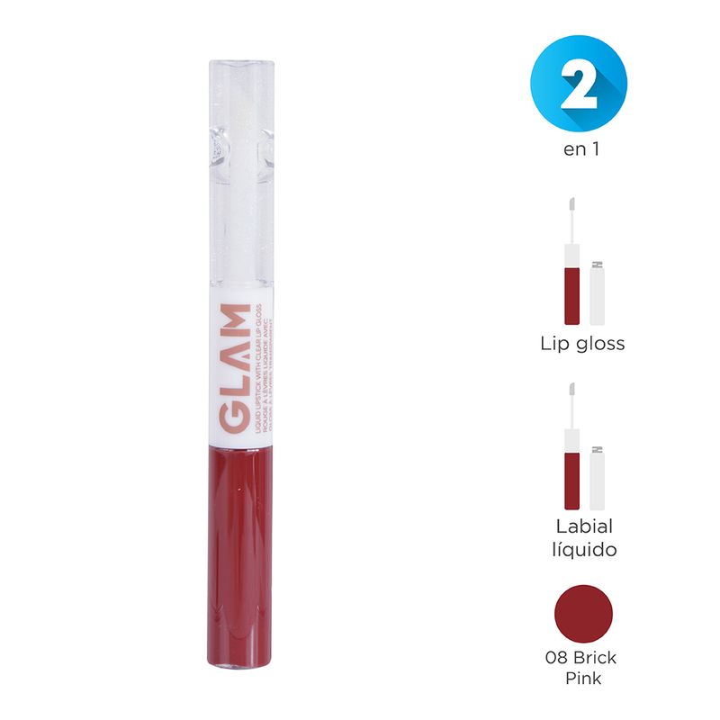 Labial-Liquido-de-Doble-Punta-con-Brillo-Glam-08-Brick-Pink-3-15687