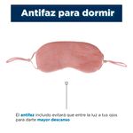 Almohada-en-Forma-de-U-de-Espuma-Viscoelastico-con-Antifaz-para-Dormir-y-Proteccion-de-Cuello-Rojo-Coral-5-15421