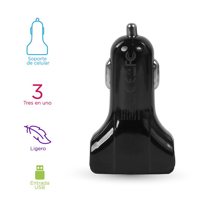 Cargador-de-Coche-de-3-Puertos-Usb-Mode-lo-Sc320-Negro-Miniso-3-15793