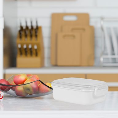 contenedor de  Alimentos Blanco