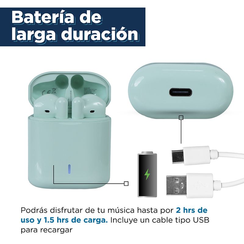 Auriculares-Inalambricos-Mode-lo-S88-Verde-Menta-Miniso-6-15771