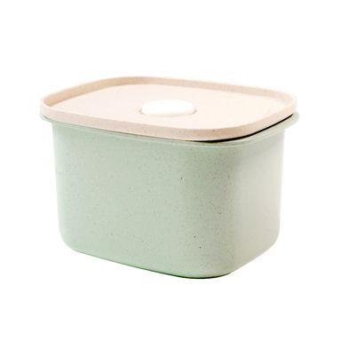 contenedor Rectangular de  Trigo Verde