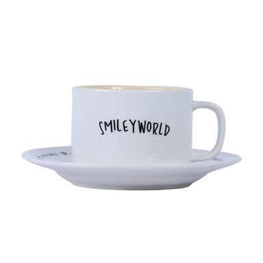 Taza de  Ceramica con Cobertura Smiley World Series Amarillo