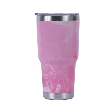 Vaso de  Acero Tie Dye Rosa