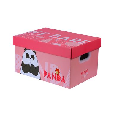 Caja de  Almacenamiento de  Cartón We Bare Bears Collection 5.0 Panda
