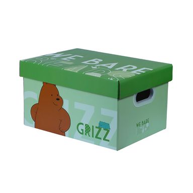 Caja de  Almacenamiento de  Cartón We Bare Bears Collection 5.0 Grizzly