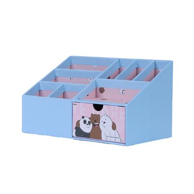 Caja de  Almacenamiento de  Carton We Bare Bears Collection 5.0 con Secciones Divididas