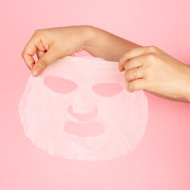Mascarilla de  Lamina Facial Series de  Vitaminas Nicotinamida