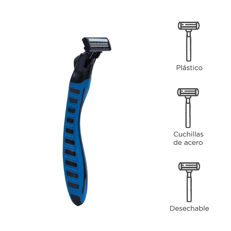 Gillette Fusion5 - Mango rastrillo para hombre y 2 recambios de cuchillas.