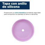 Vaso-de-Plastico-We-Bare-Bears-con-Pitillo-Grizzly-Rosa-4-15507
