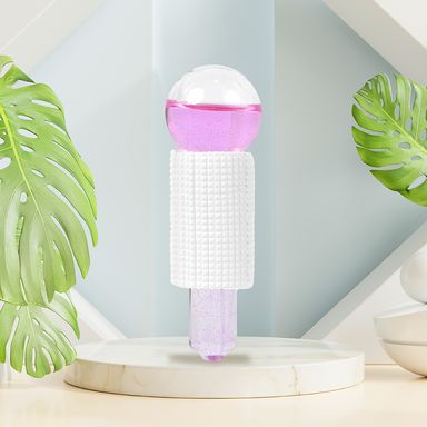 Masejeador Facial Globo de  Hielo Sparkling Star Series