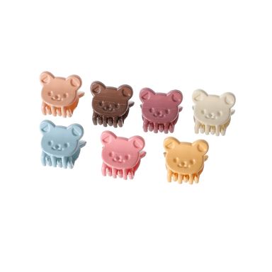 Pinza para Cabello Mini 14 Pzas Osito Mix de  Colores