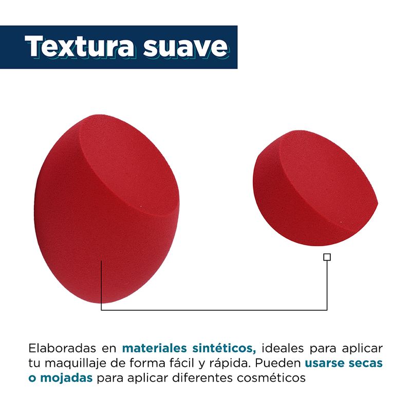 6 piezas triangulares de polvo esponjoso, lavable, terciopelo, esponja,  polvo, cosméticos, suave, algodón, maquillaje, herramientas (rosa) – Yaxa  Colombia