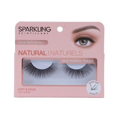 Pestanas Postizas Naturales 03 Sparkling Star Series  1 Par