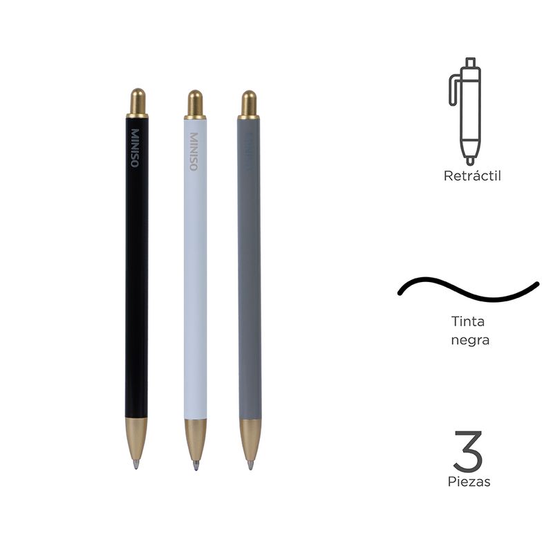 Esfero-Retractil-De-Tinta-Negra-1-0-Mm-3-Piezas-Blanco-Negro-Y-Gris-Esfero-Retractil-De-Tinta-Negra-1-0-Mm-3-Piezas-Blanco-Negro-Y-Gris-3-15931