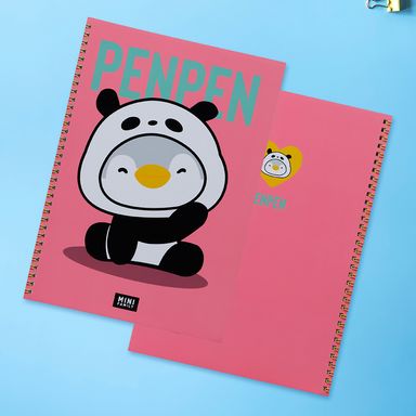 Cuaderno Mini Family Animal Cosplay Series Pen Pen  100 Hojas