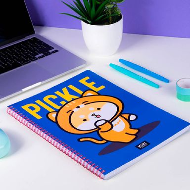 Cuaderno De Mini Family Animal Cosplay Series Pickle  100 Hojas