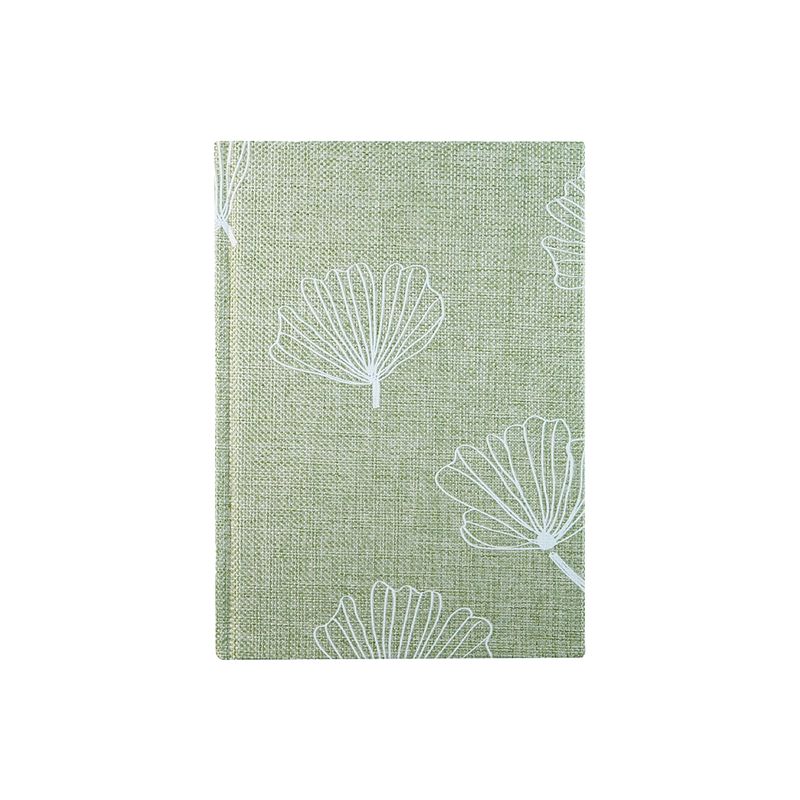 Cuaderno-De-Tapa-Dura-De-Tela-De-Algod-n-Y-Lino-Verde-100-Hojas-1-15858