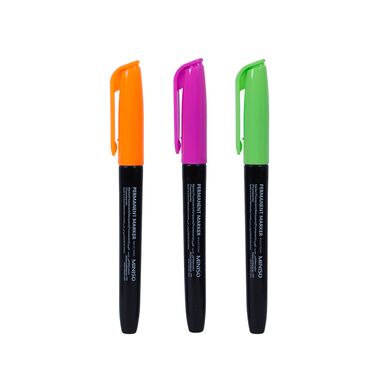 Set De Marcadores Fluorescente  3 Piezas