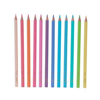 Lapices De Colores 12 Piezas   Colores De Dulces