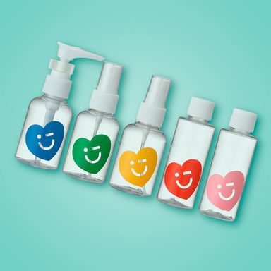 Kit de Botellas de Viaje Sweetheart 6 Pcs