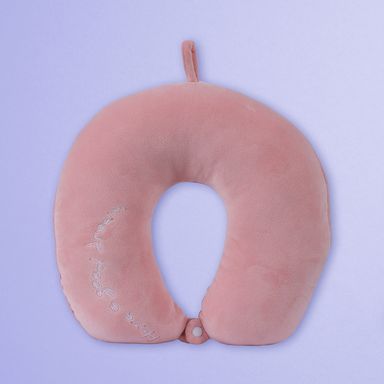 Almohada para Viaje Clasica Rosa