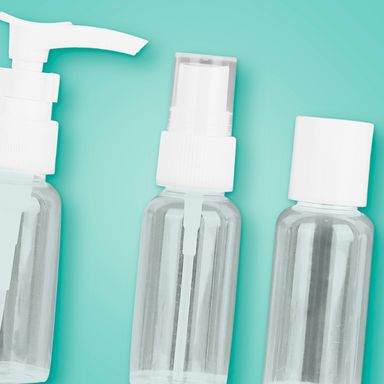 Kit de Botellas de Viaje con Estuche 6 Pcs Pink Me