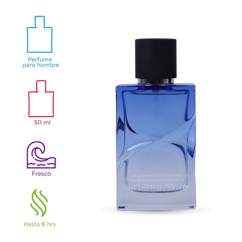 Locion para Hombre Blue Lover 50Ml