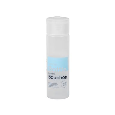 Botella de Viaje con Tapa de Plastico Transparente 50Ml