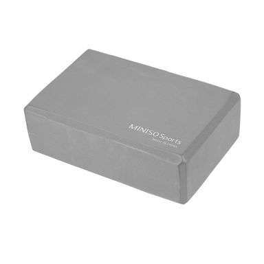 Bloque de Yoga Simple Y Liso Gris Miniso Sports