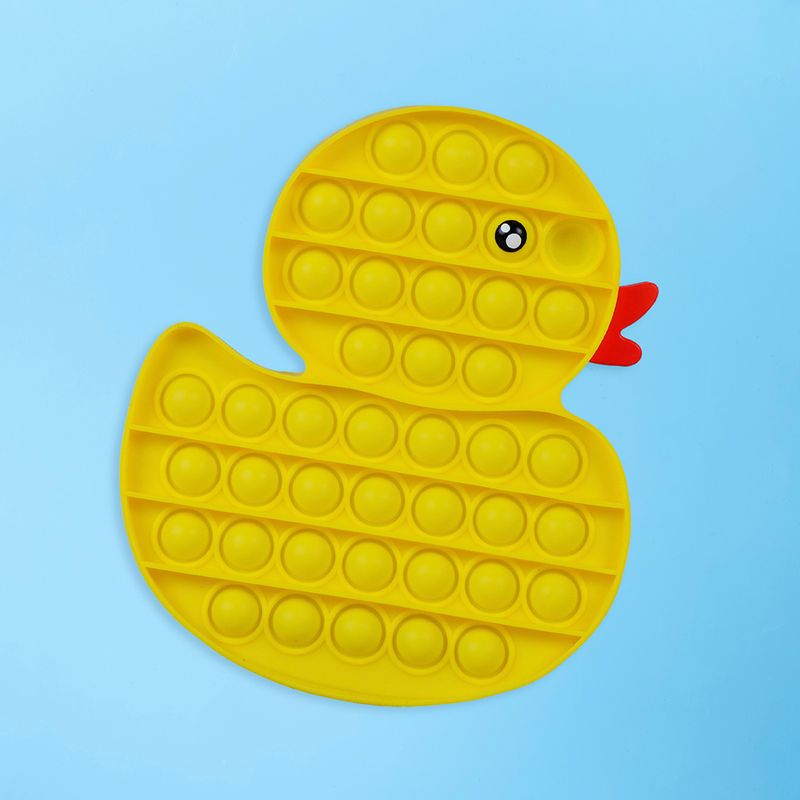 Juguetes Sensoriales de Burbujas Push Pop Pato Amarillo Miniso