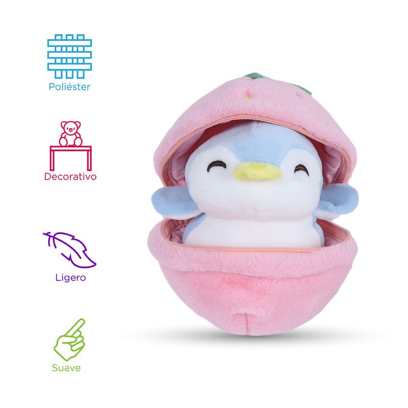 Peluche-Caja-Ciega-Fruit-Series-Penguin-de-Fresa-2-16246