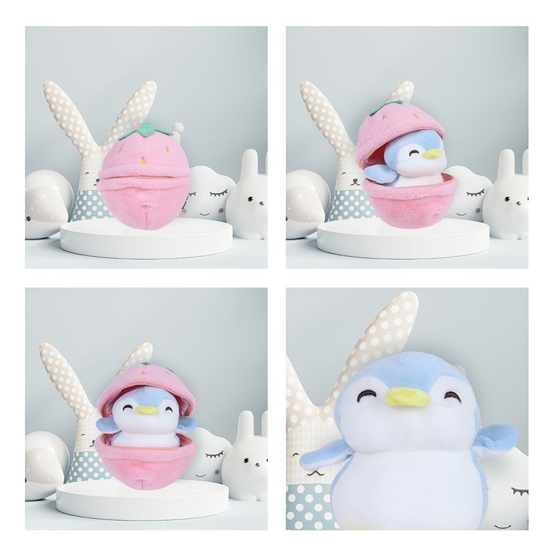 Peluche-Caja-Ciega-Fruit-Series-Penguin-de-Fresa-3-16246