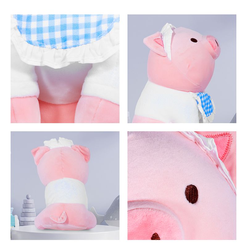 Peluche-de-Juguete-Pajamas-Pig-Series-Bib-3-16248