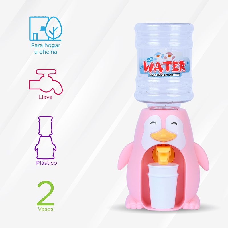 Dispensador-Mini-de-Agua-de-Ping-ino-Rosa-2-16211