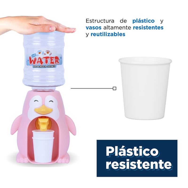 Dispensador-Mini-de-Agua-de-Ping-ino-Rosa-5-16211