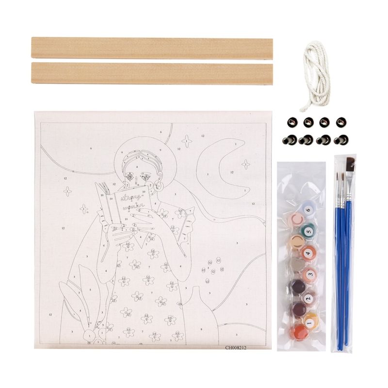 Set-para-Jugar-Conjunto-de-Pintura-de-Numeros-de-la-Serie-de-Bricolaje-Modelos-Variados-8-16227