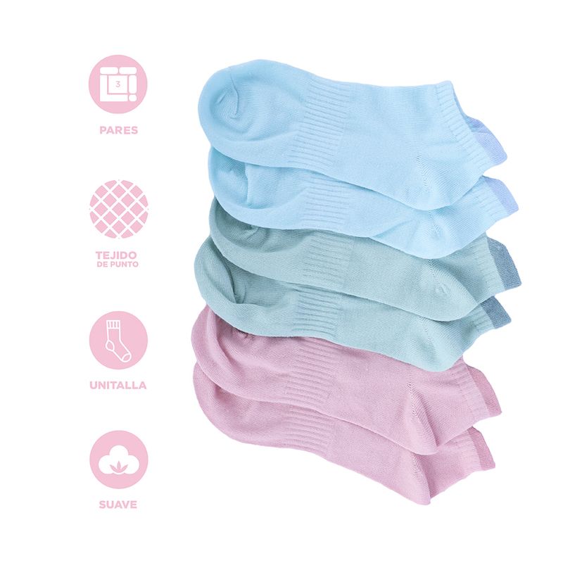 Medias-para-Mujer-Miniso-3-Pares-3-16334