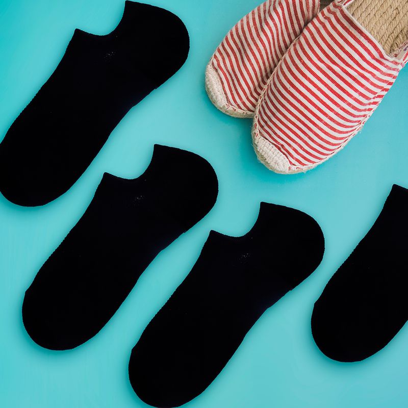 Medias-para-Hombre-Transpirables-Miniso-Negro-3-Pares-4-16336