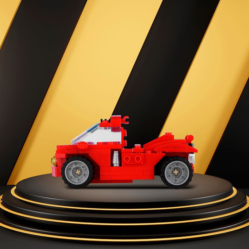 Bloques-Miniboy-Bloques-de-Construccion-de-Coches-de-Carreras-2-en-1-Rojo-Miniso-5-16386