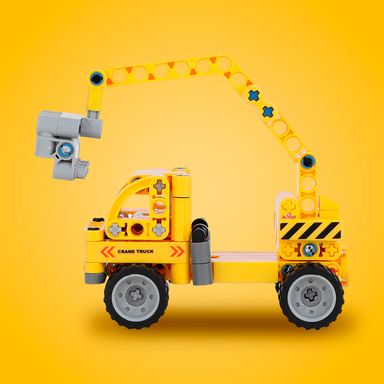 Bloques Miniboy Ingenieria de Bloques de Construccion de Vehiculos Grua  Miniso